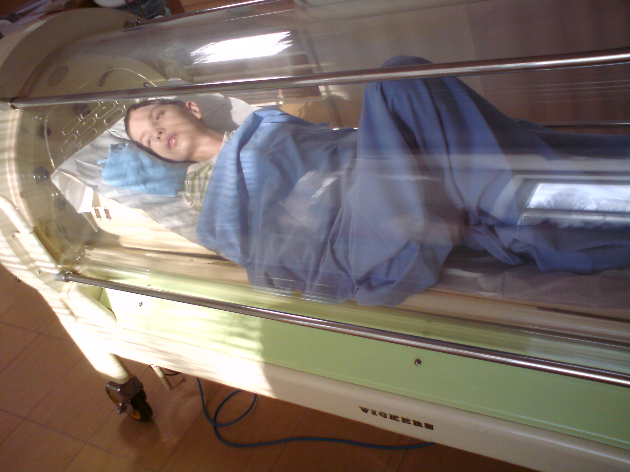 V hyperbarickej komore